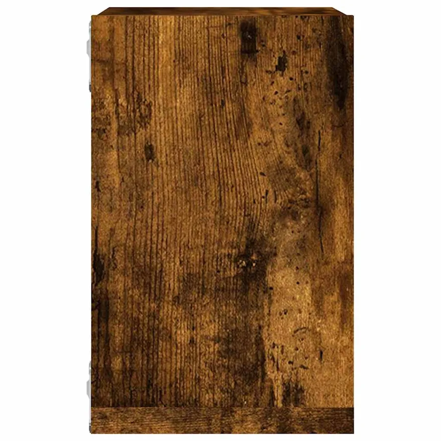 Étagères Murales avec étagère 2 pcs Chêne fumé 26 x 15 x 26 cm - 6