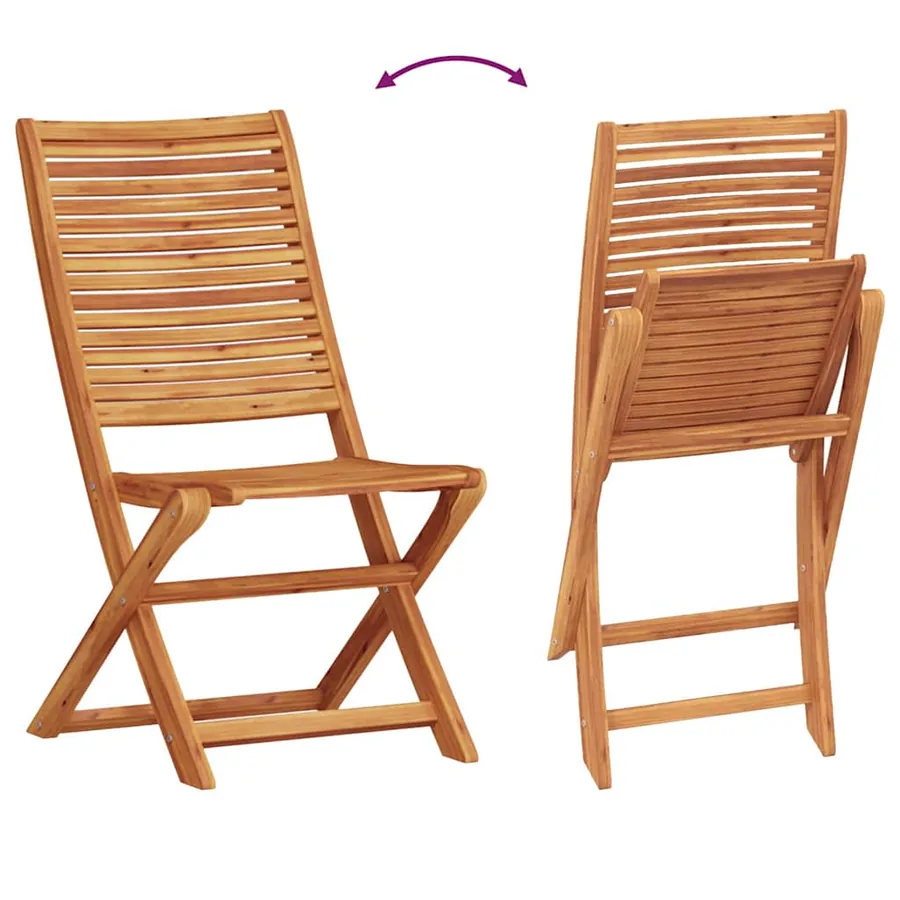 Ensemble de salle à manger pour jardin 5 pcs Marron - 12