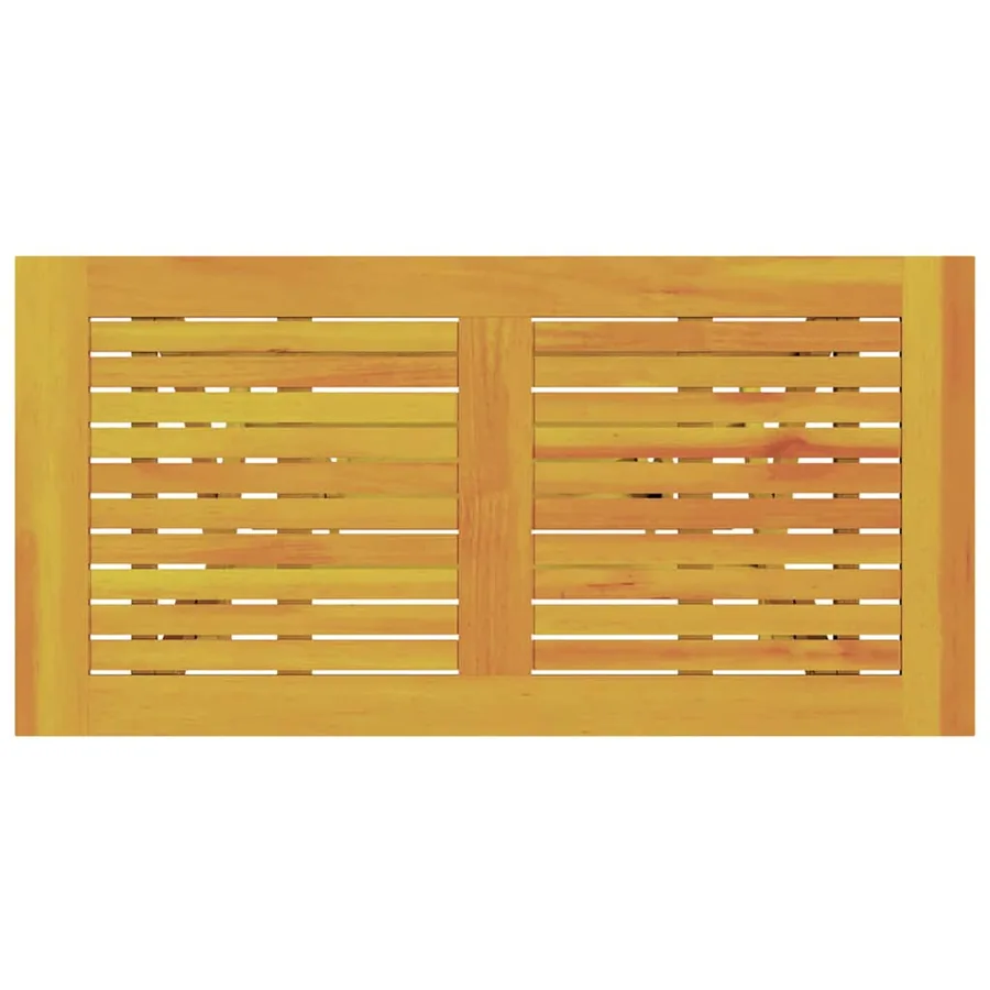 Ensemble de salle à manger pour jardin 5 pcs Marron - 8