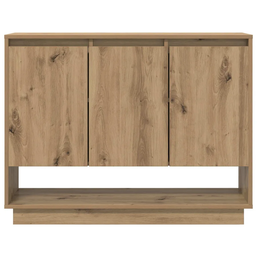 Buffet Chêne artisanal 97 x 29 x 75 cm Bois d'ingénierie - 6