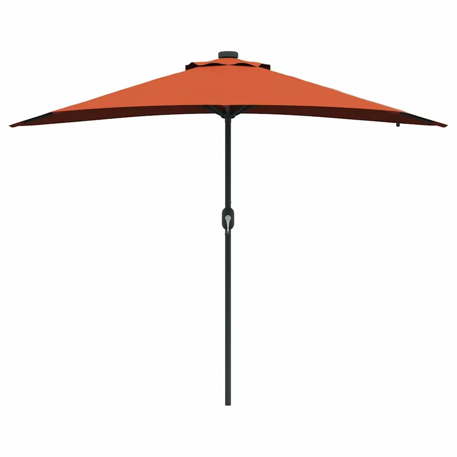 Parasol de jardin Terre cuite 294 x 150 x 223 cm - 5