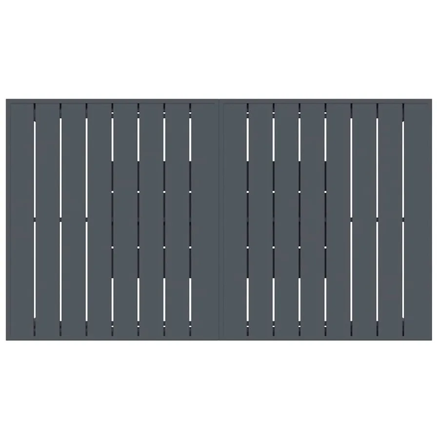 Table de patio Anthracite 180 x 80 x 74 cm - 7
