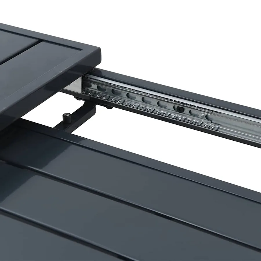Table de patio Anthracite 180 x 80 x 74 cm - 8
