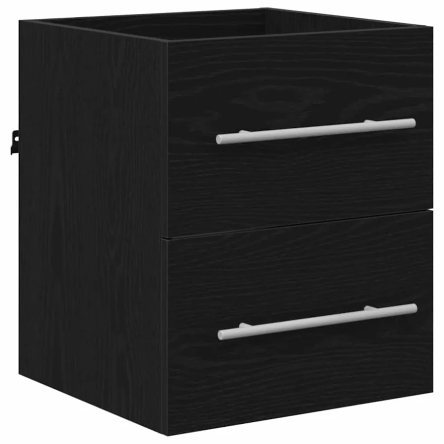 Ensemble de mobilier de salle de bain Noir 41 x 38,5 x 48 cm - 7