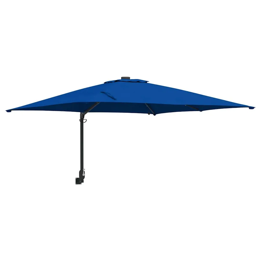 Parasol de jardin 248,5 x 247,5 x 160 cm Polyester et Acier - 2