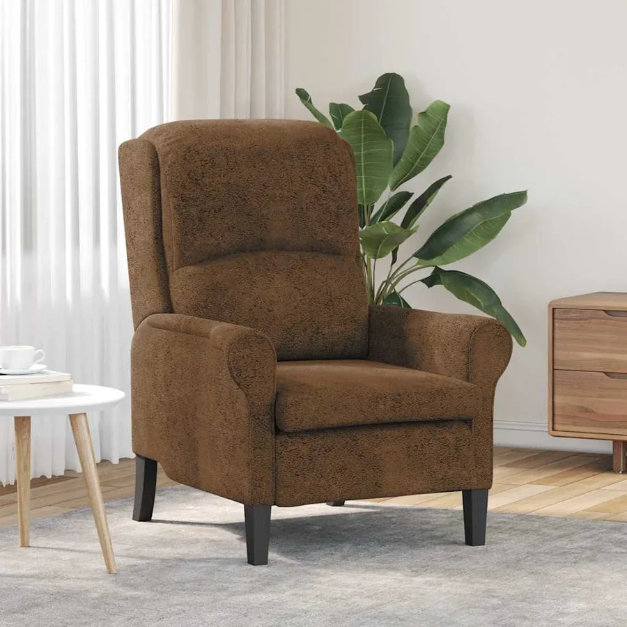 fauteuil Marron Simili cuir