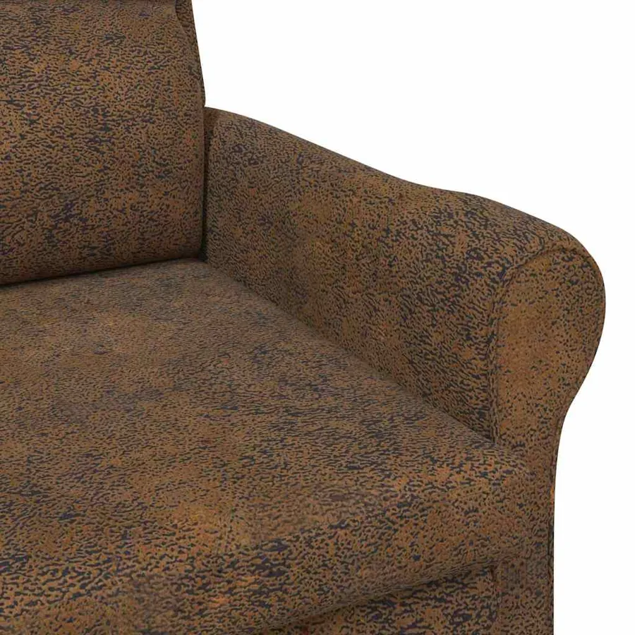 fauteuil Marron Simili cuir - 7