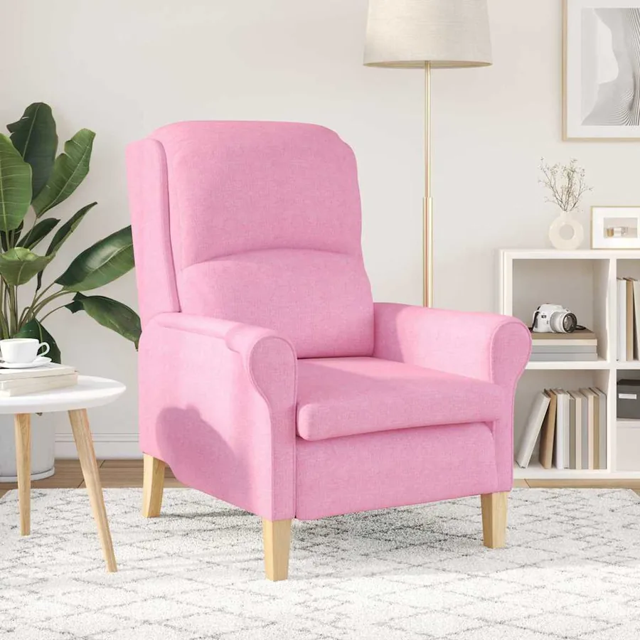fauteuil Rose tissu - 3