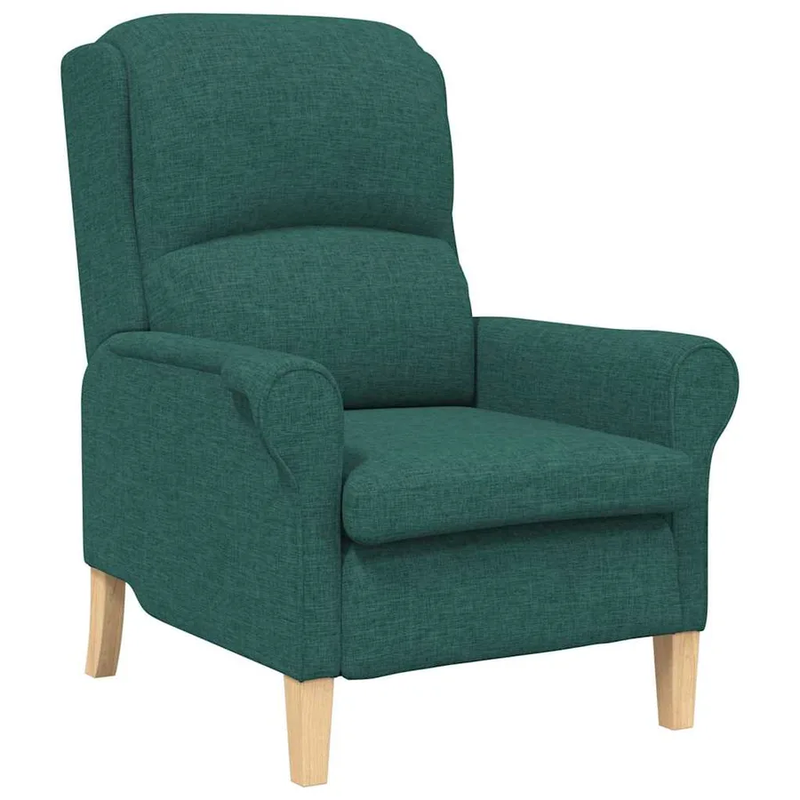 fauteuil Vert foncé tissu - 2