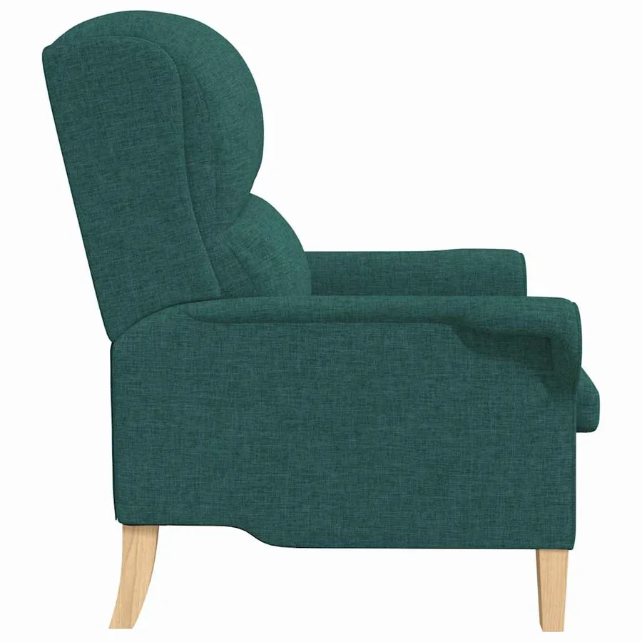fauteuil Vert foncé tissu - 5
