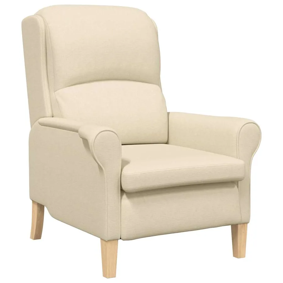 fauteuil Crème tissu - 2