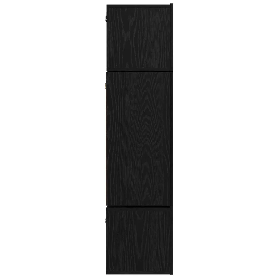 Ensemble meuble TV 6 pcs Chêne noir Bois d'ingénierie - 10