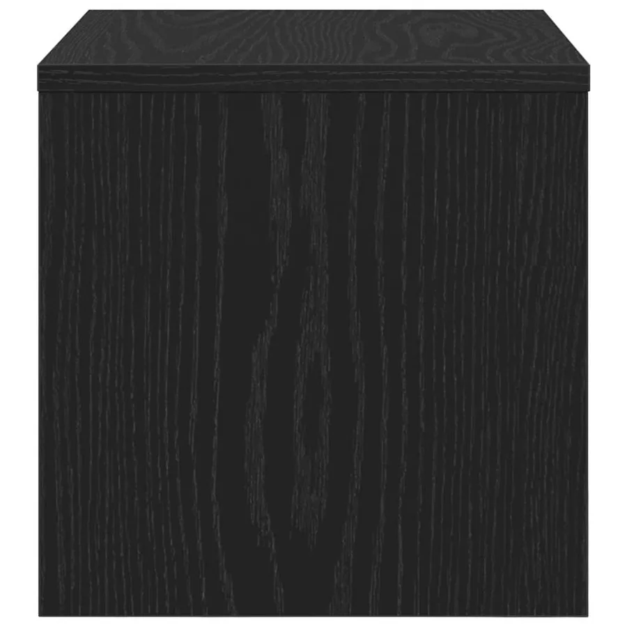 Cabinet de chevet 2 pcs Chêne noir 40 x 40 x 30 cm - 7
