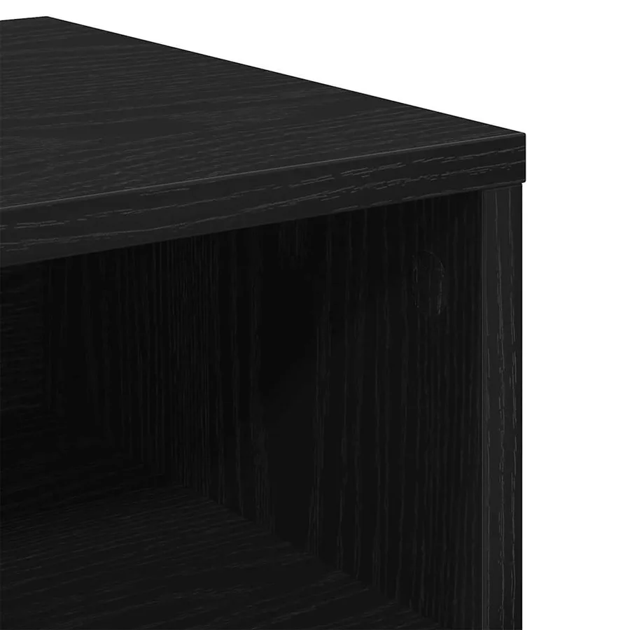 Cabinet de chevet 2 pcs Chêne noir 40 x 40 x 30 cm - 9