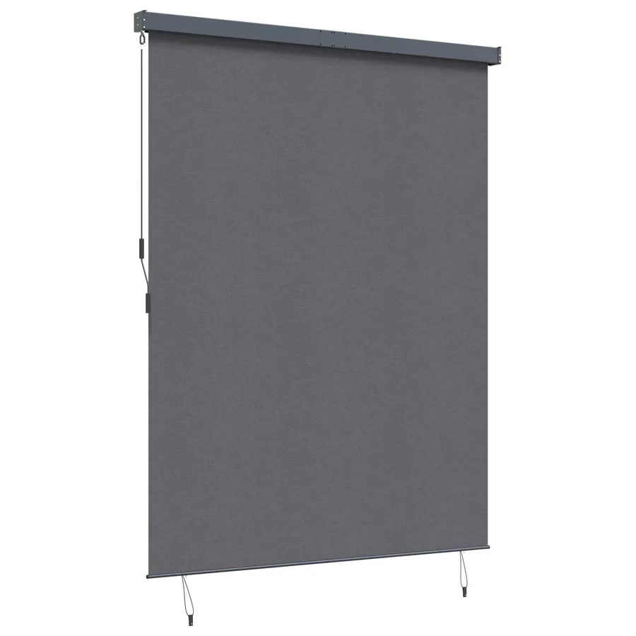 Store enrouleur Anthracite 220 x 250 cm Tissu et Aluminium - 3