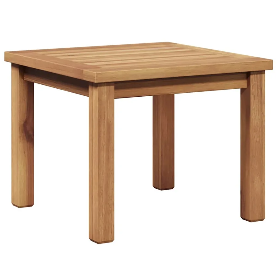 Table basse Marron 45 x 45 x 36 cm Bois de teck massif - 2
