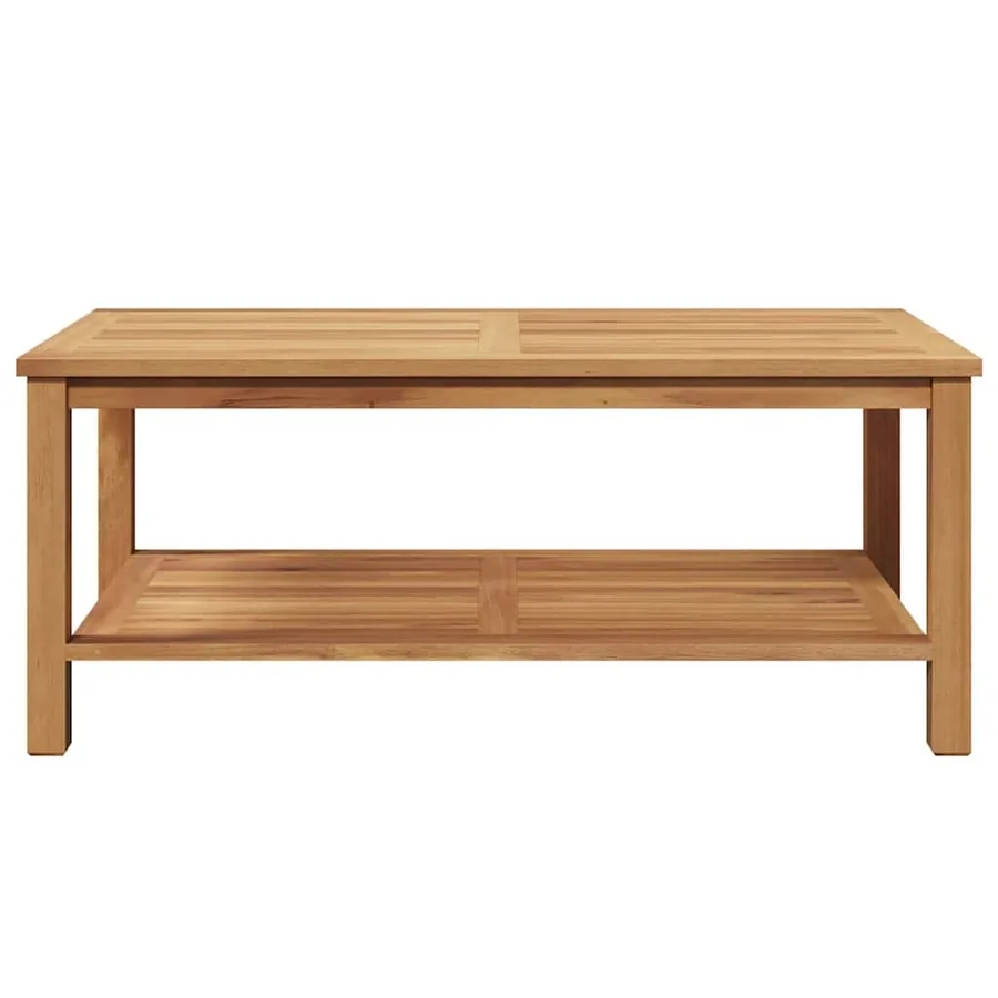 Table basse Marron 110 x 55 x 45 cm Bois de teck massif - 5