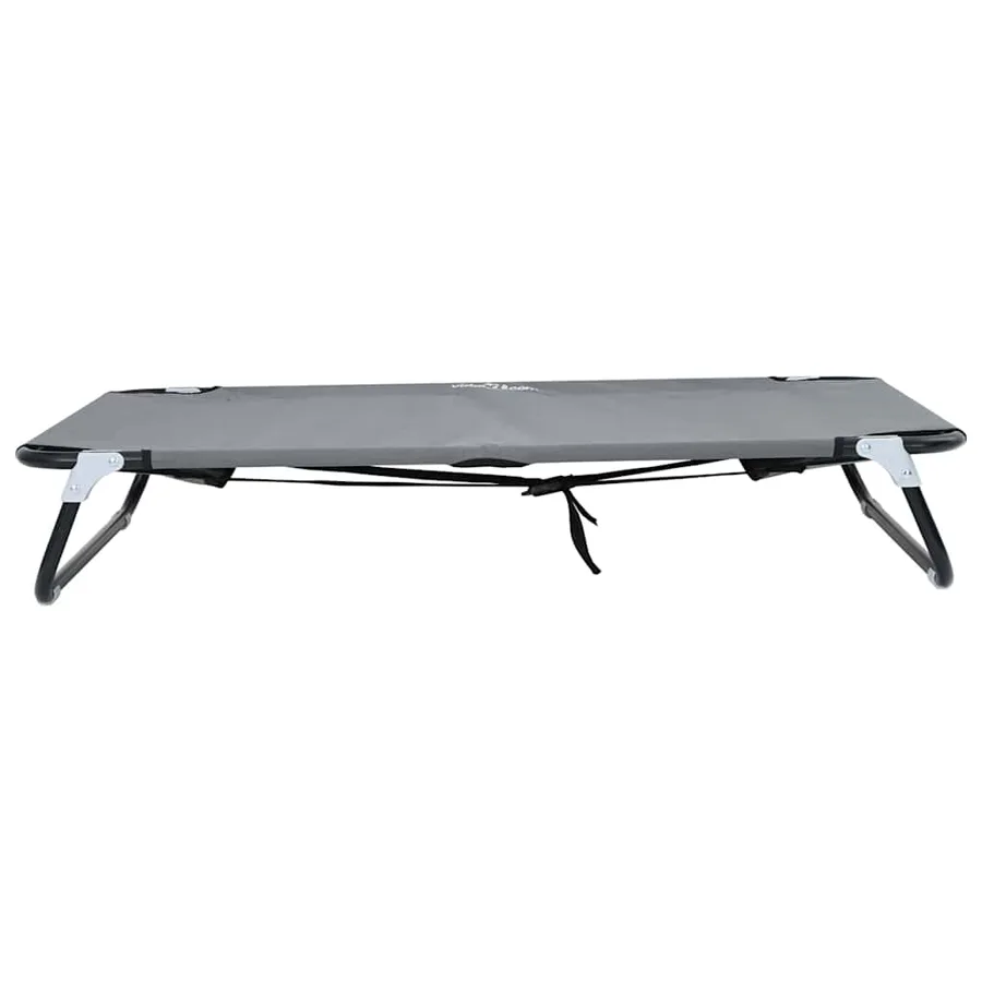 Lit pour Chien Gris clair 90 x 55 x 18 cm Acier - 4