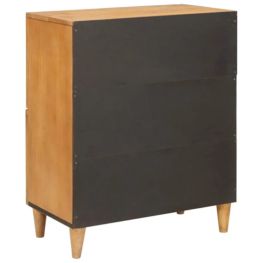 Buffet 60 x 33 x 75 cm Bois de mangue massif - 5