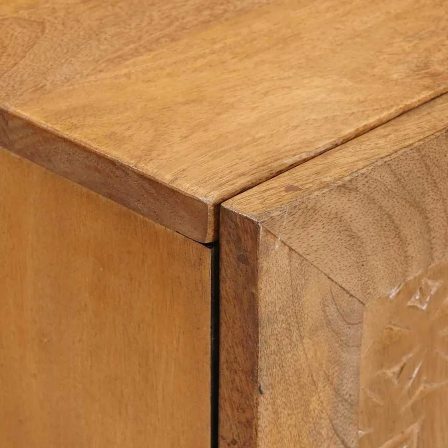 Buffet Marron clair 33,5 x 40 x 75 cm - 6