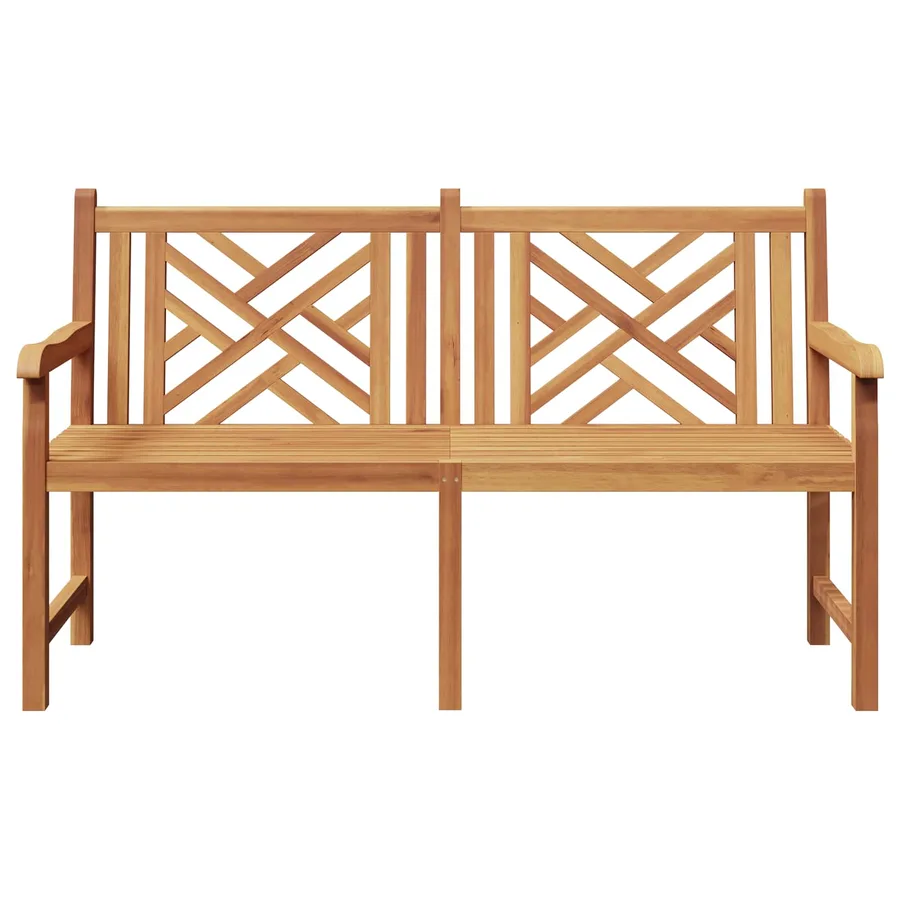 Banc de jardin 150 x 60 x 90 cm Bois de teck massif - 2