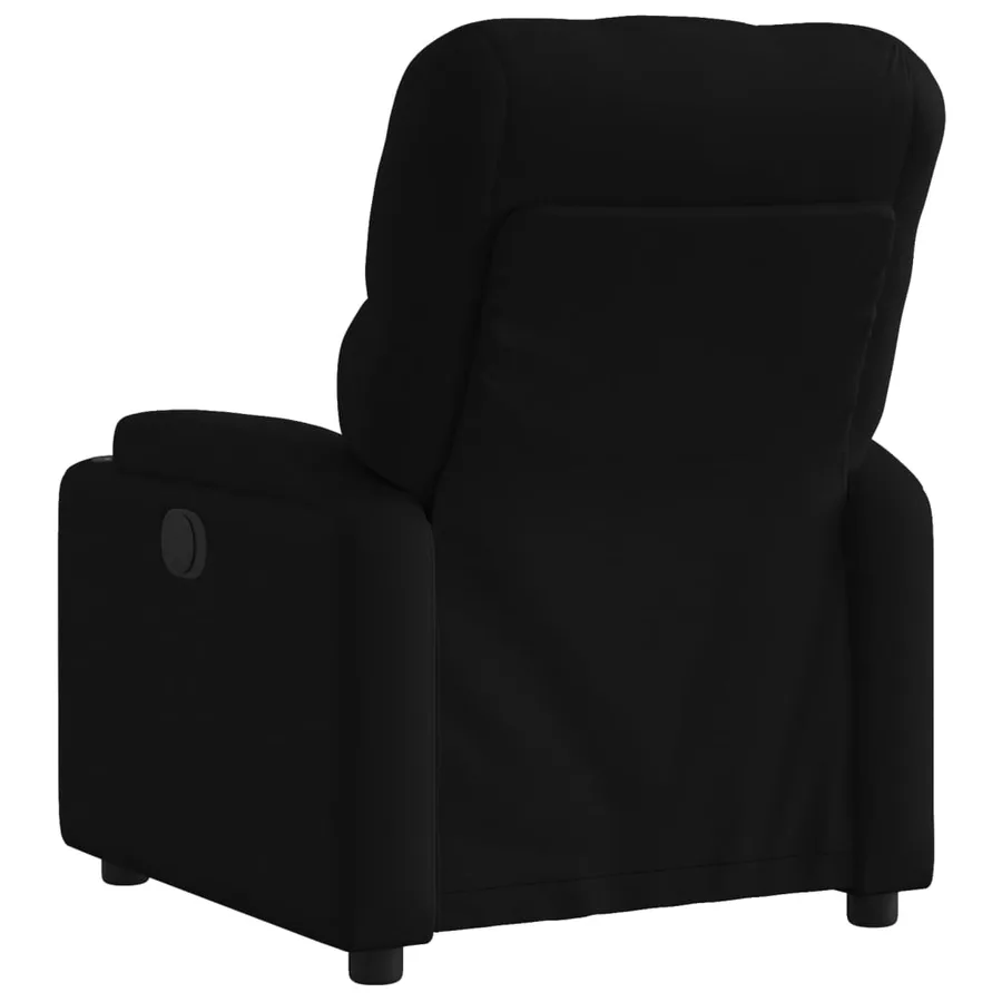 Fauteuil inclinable Noir Tissu - 3
