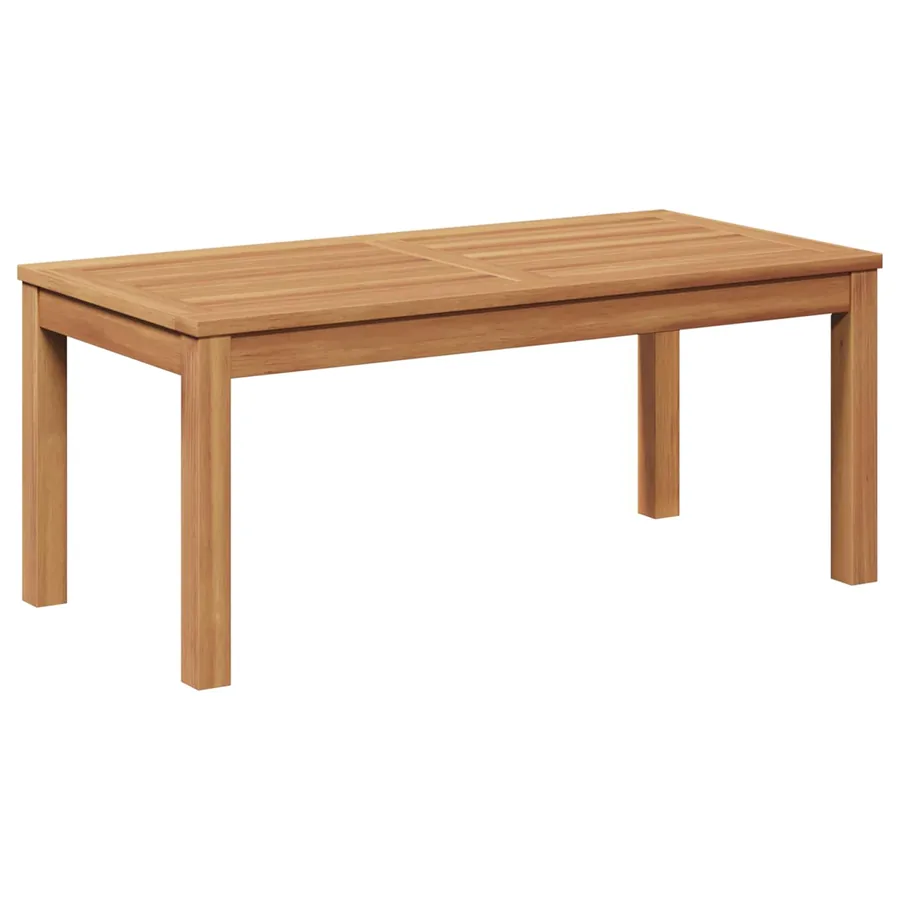 Ensemble de canapé de jardin 4 pcs Naturel Bois de teck massif - 6