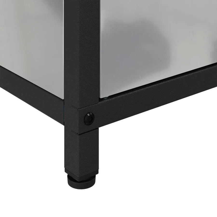 Rangement de cuisine HATTEM Argenté 90 x 50 x 53 cm Acier - 10