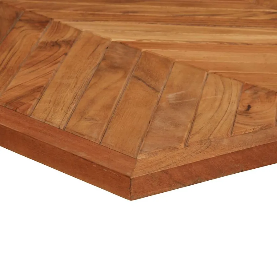 Table à manger 160x80x75 cm bois massif d'acacia - 5