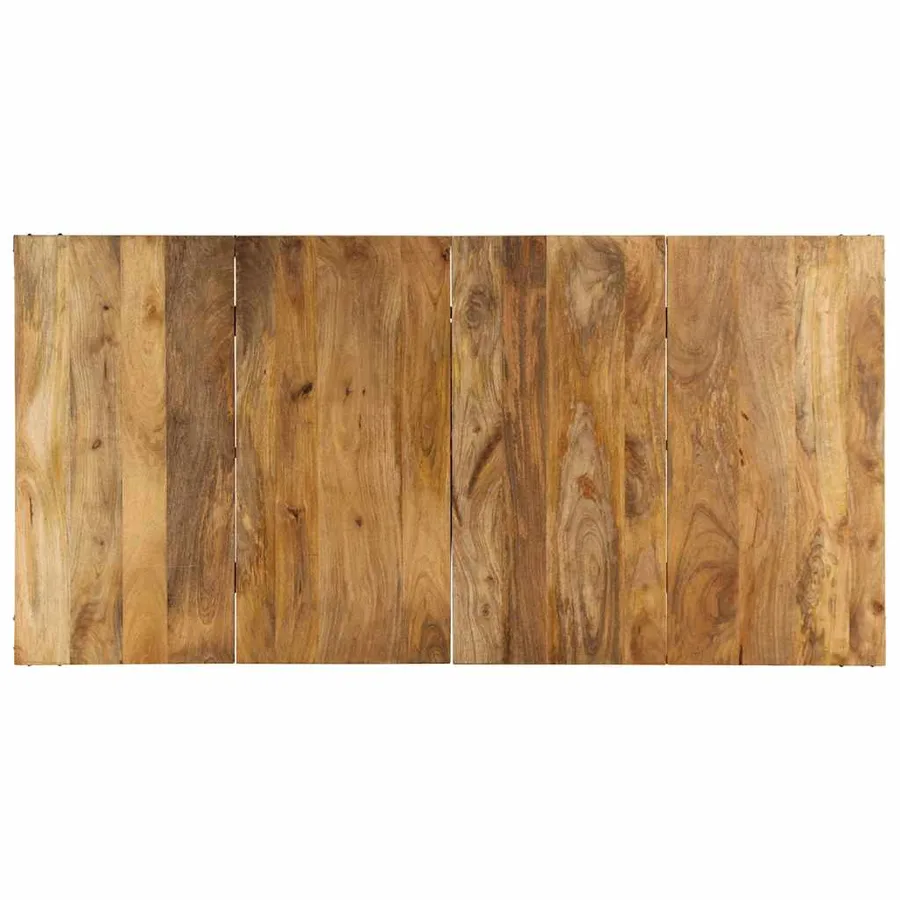 Table à dîner 180x90x75 cm bois de manguier massif - 4