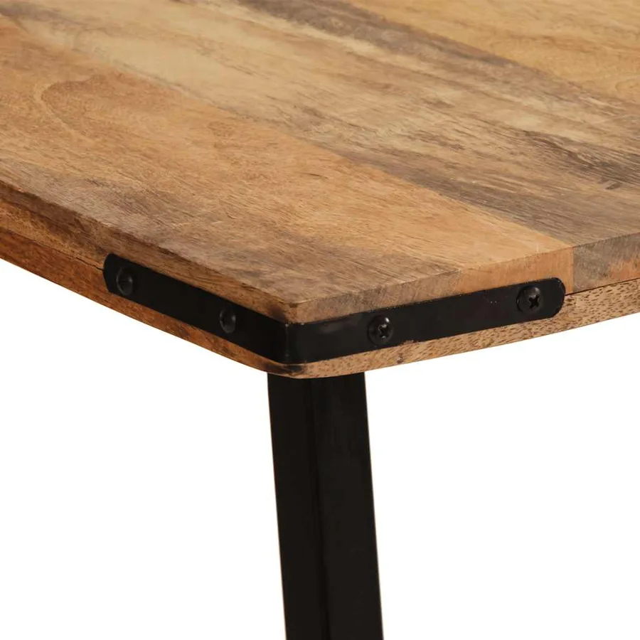 Table à dîner 180x90x75 cm bois de manguier massif - 5