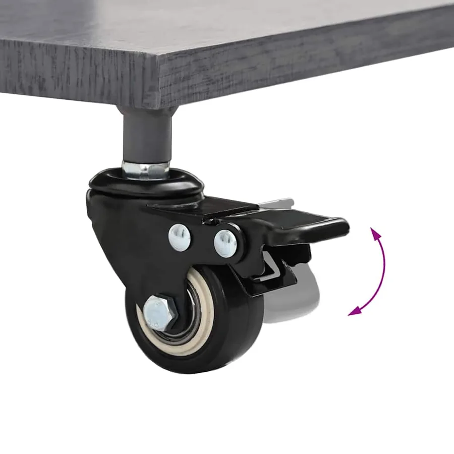 Pied de parasol Aspect Bois Gris Foncé 45 x 45 x 31,5 cm - 11