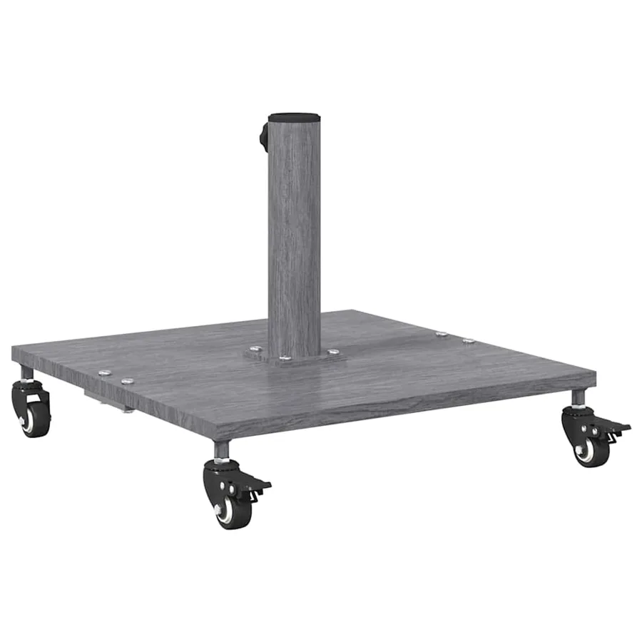 Pied de parasol Aspect Bois Gris Foncé 45 x 45 x 31,5 cm - 6