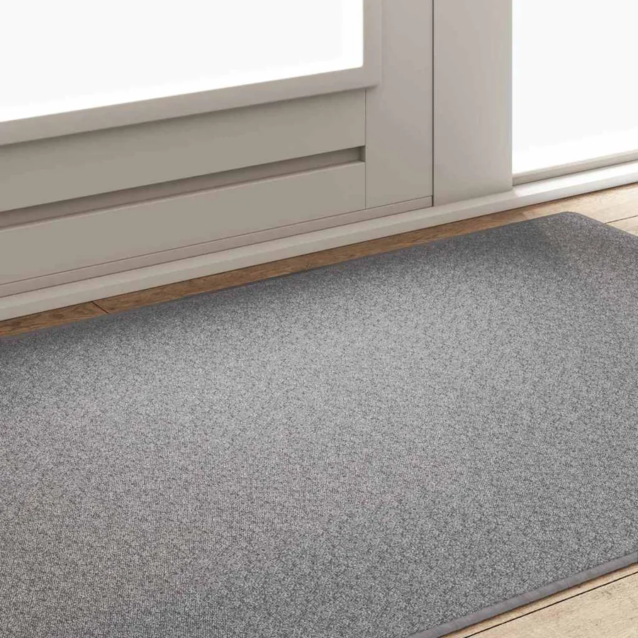 Tapis Couloir Gris clair 100 x 150 cm 100% Polypropylène - 4