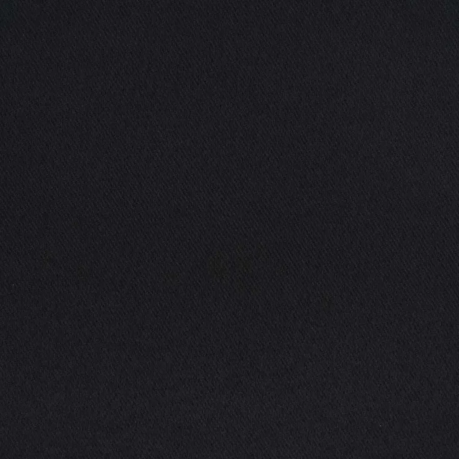 Rideaux occultants avec anneaux 2 pcs Noir 245 x 140 cm - 8