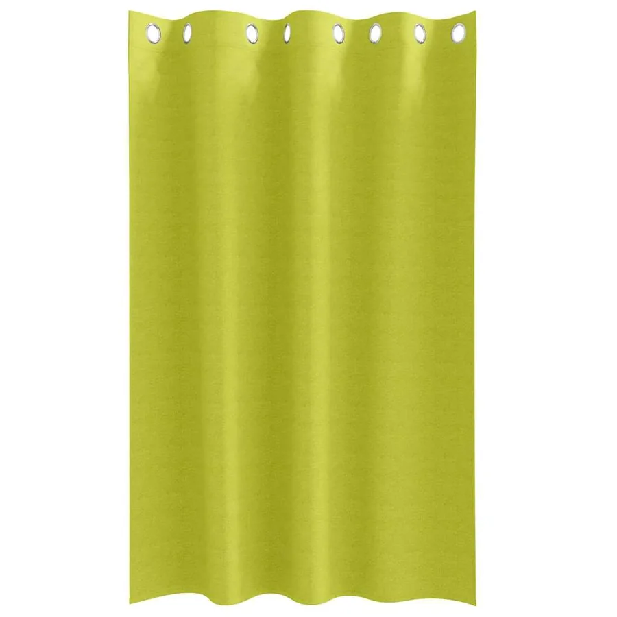 Rideaux occultants avec anneaux 2 pcs Vert 175 x 140 cm - 4