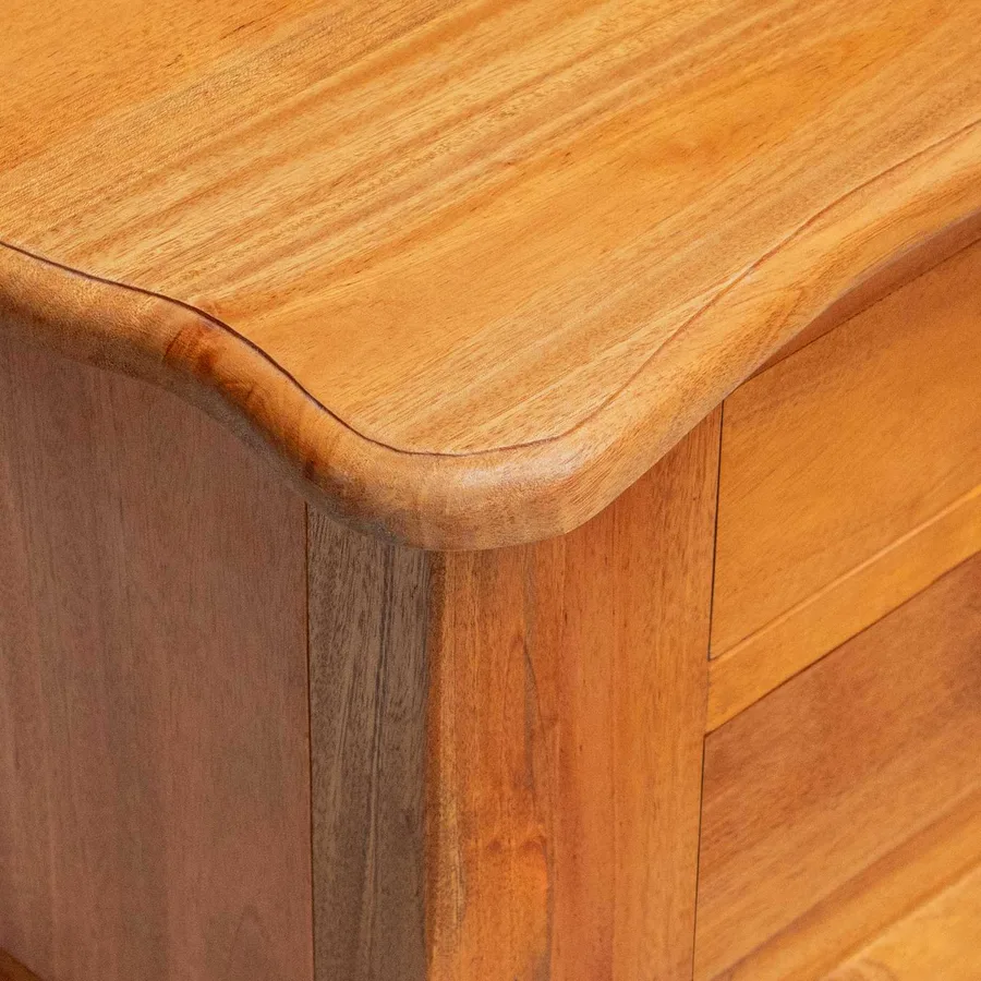 Table d'appoint avec tiroir Naturel 60,5 x 30 x 61 cm - 8