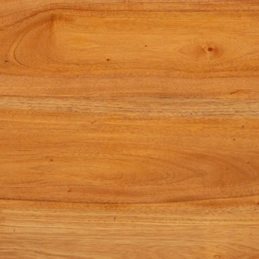 MeubleTVd'Angle Naturel 79 x 40 x 46 cm Bois de Mahogany Massif - 11