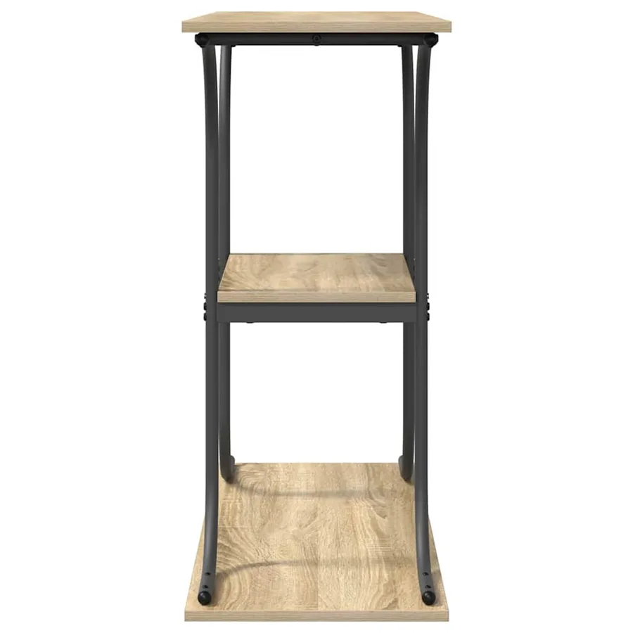 Table console Chêne Sonoma 101 x 35 x 80,5 cm Bois d'ingénierie - 6