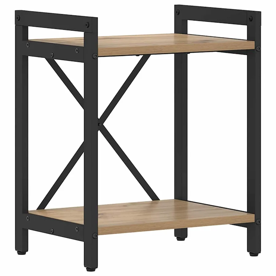 Étagère 40 x 30 x 50 cm Bois d'ingénierie Chêne artisanal - 2