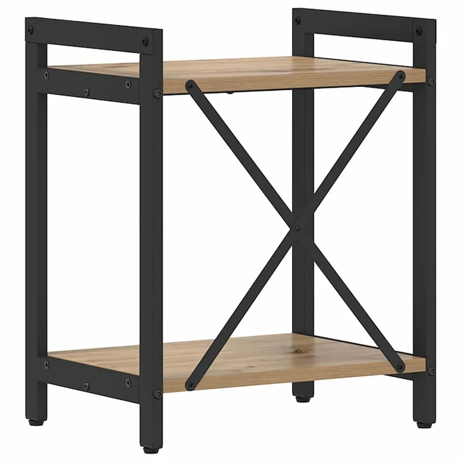 Étagère 40 x 30 x 50 cm Bois d'ingénierie Chêne artisanal - 7