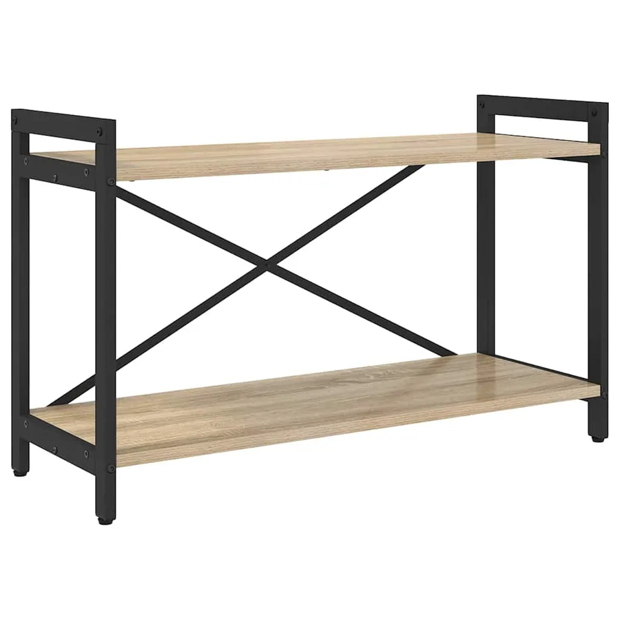Étagère Chêne Sonoma 80 x 30 x 50 cm Bois d'ingénierie - 2