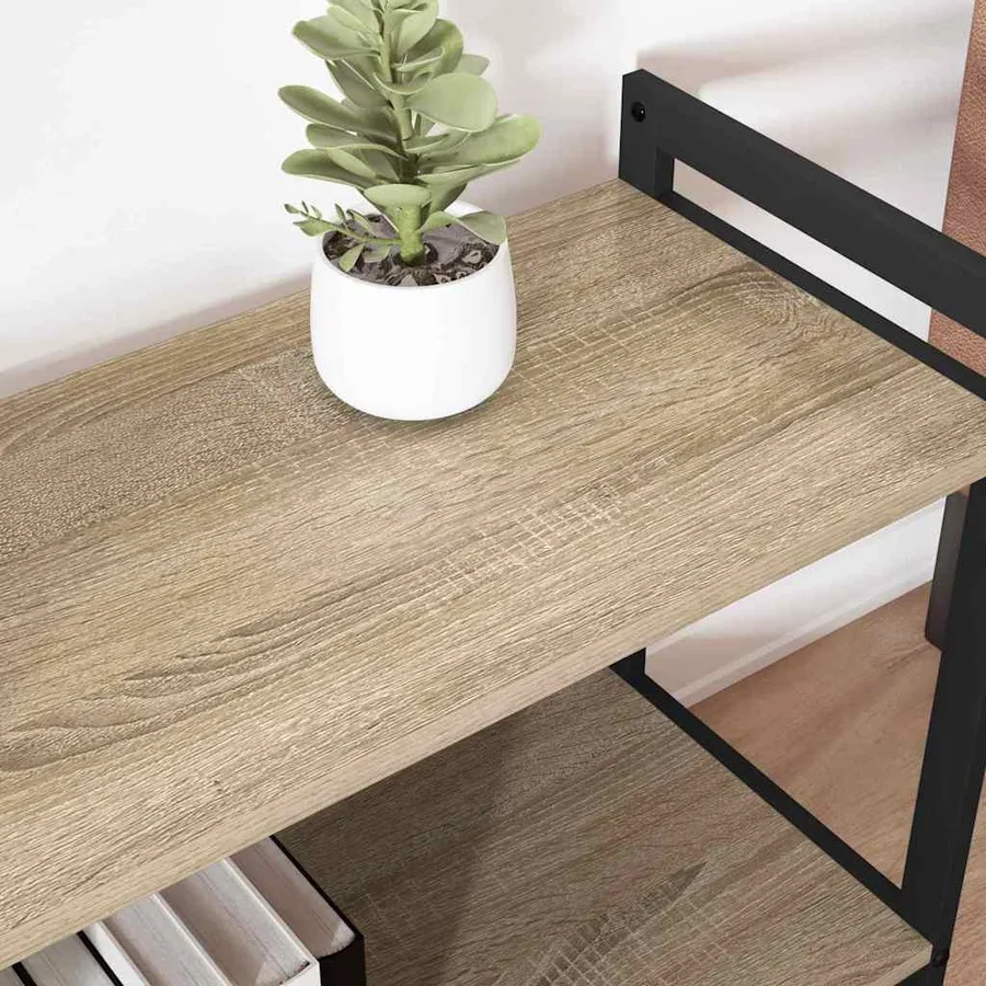 Étagère Chêne Sonoma 80 x 30 x 50 cm Bois d'ingénierie - 4