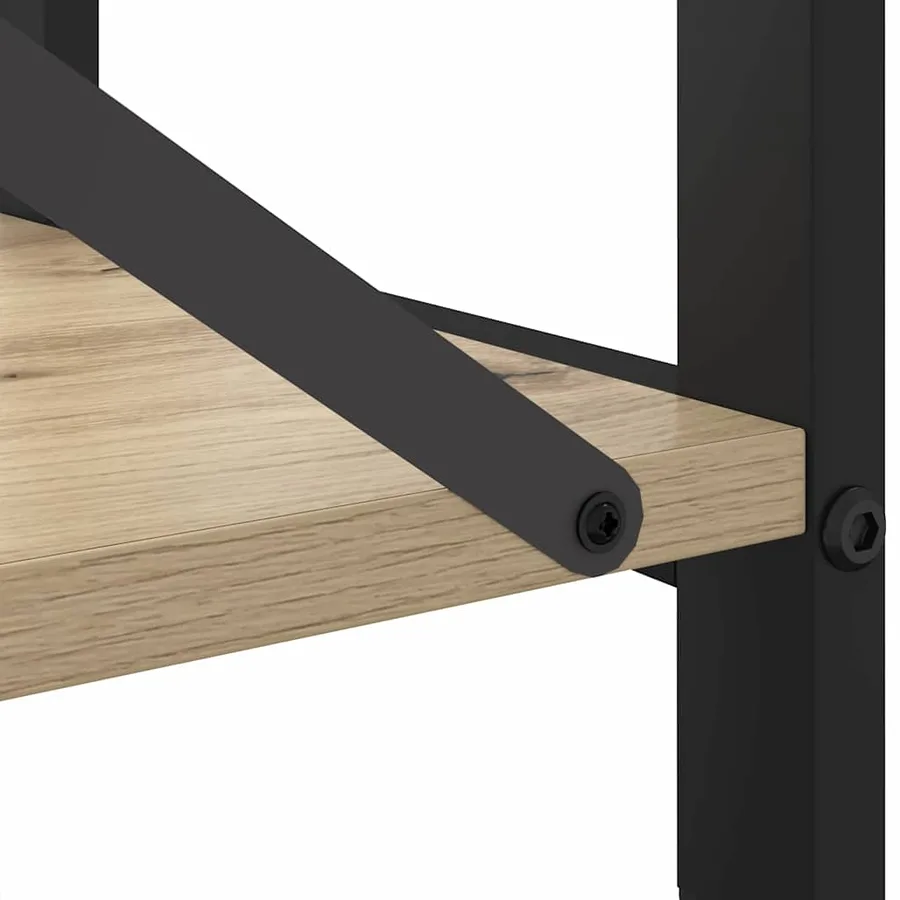 Étagère Chêne Sonoma 80 x 30 x 50 cm Bois d'ingénierie - 9