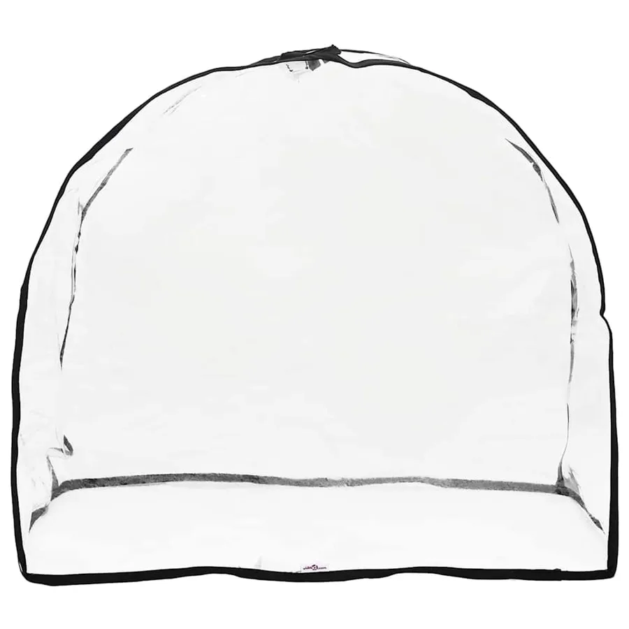 Housse de poussette pour animaux Transparent 66 x 35 x 59 cm - 3