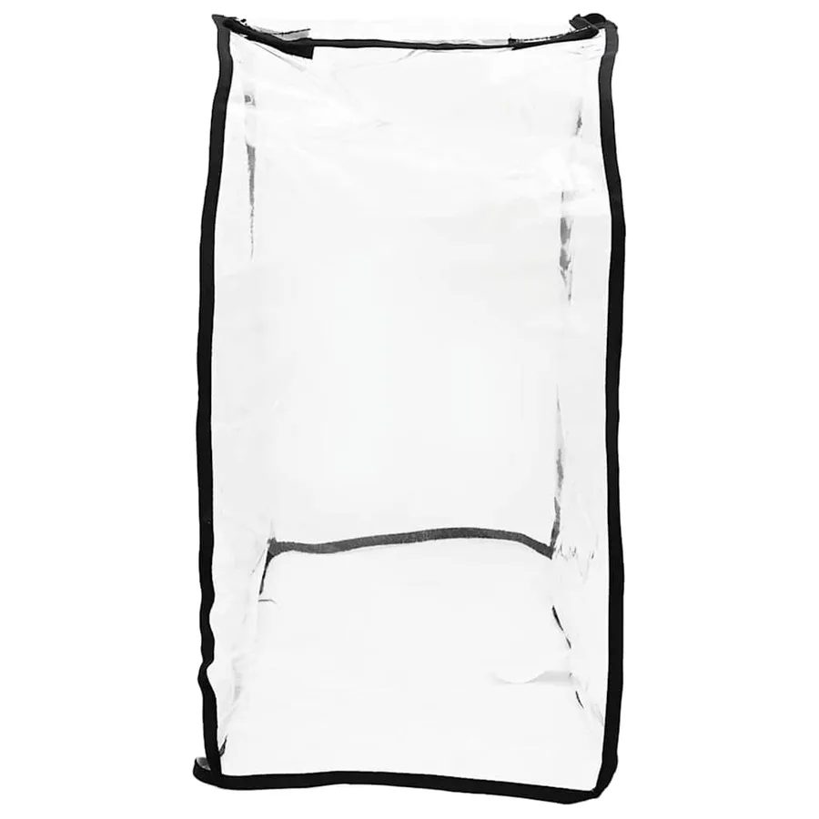Housse de poussette pour animaux Transparent 66 x 35 x 59 cm - 4