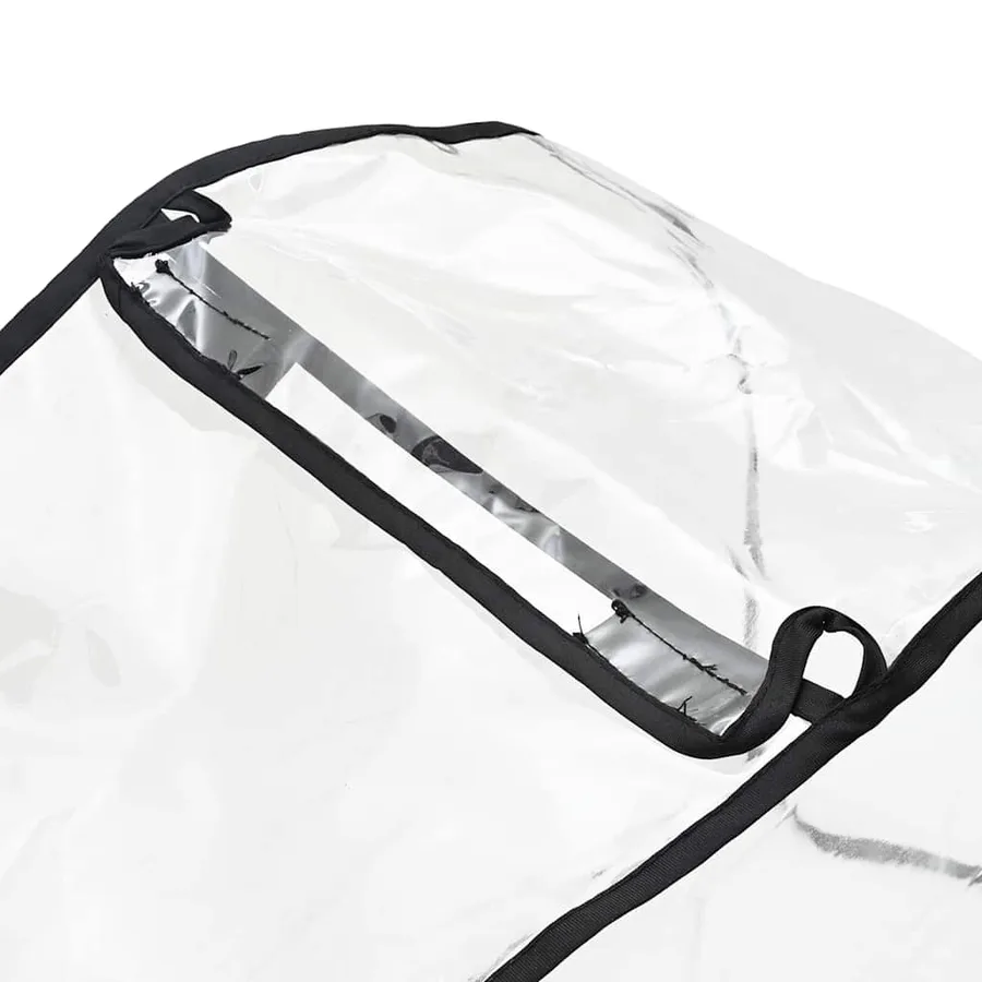Housse de poussette pour animaux Transparent 66 x 35 x 59 cm - 5