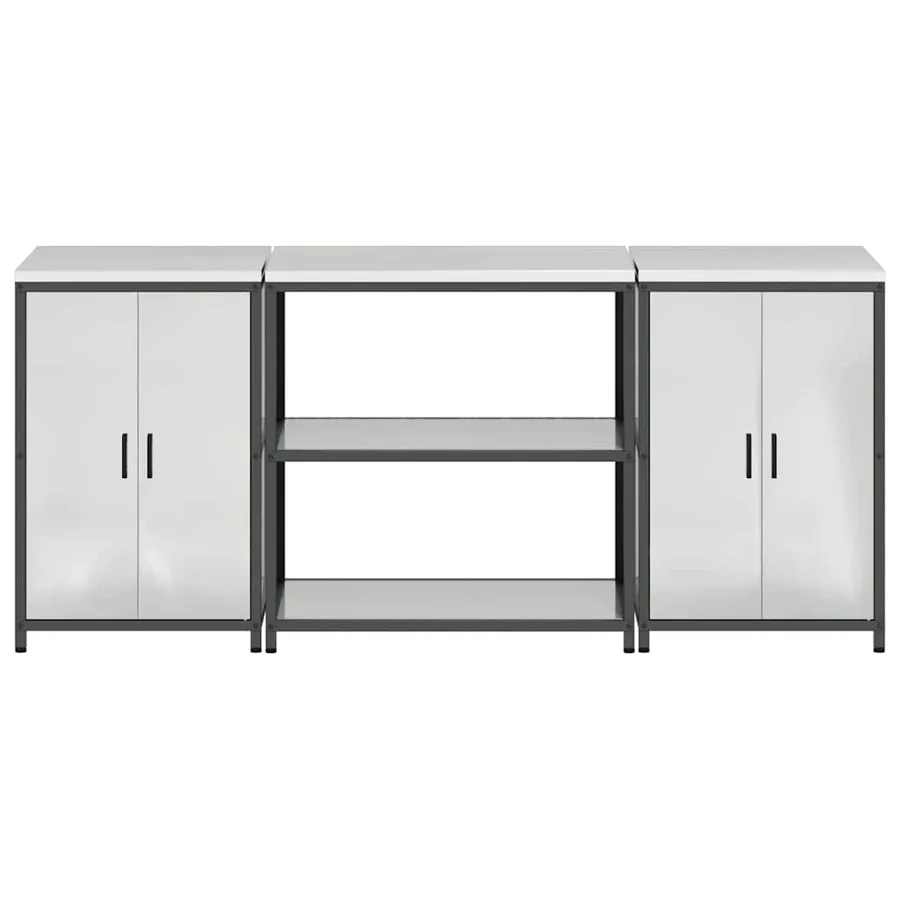 Ensemble de rangement cuisine HATTEM 3 pcs Argenté - 10