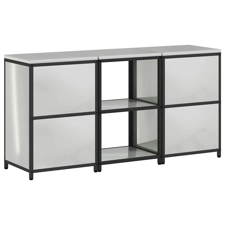 Ensemble de rangement cuisine HATTEM 3 pcs Argenté - 11
