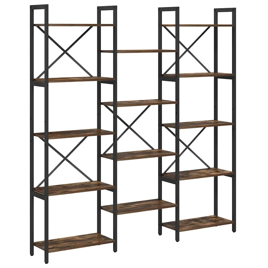 Étagère Chêne Sonoma 156 x 25 x 167 cm Bois d'ingénierie - 2